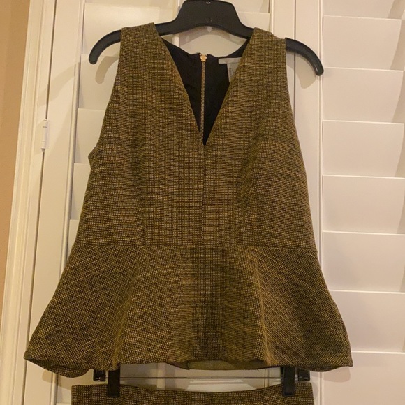 H&M NEW W/O Tags Tweed Suit Set Size Large - Picture 4 of 9